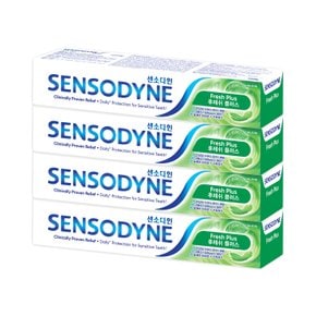 후레쉬 플러스 치약 120g*4