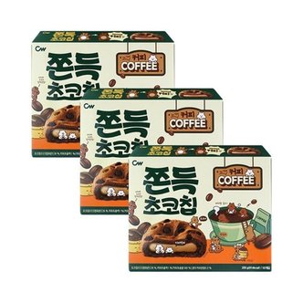  CW 청우 쫀득초코칩 커피 200g x 3개 / 찰떡파이 커피맛 쿠키