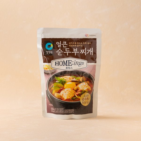 호밍스 얼큰 순두부찌개 450g