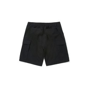 M-LABEL LOOSE-FIT RIBSTOP POCKET SHORTS PANTS 블랙