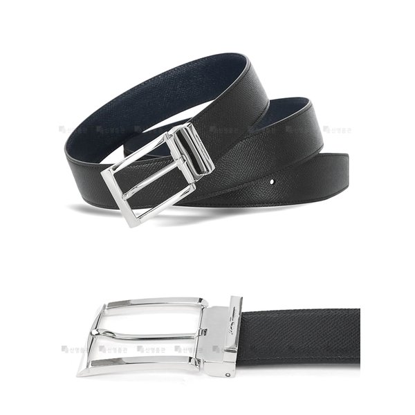 [부산점] [스크래치 상품] p_67 9497 NERO UL TRAMARINE 686658 페라가모 남성 벨트