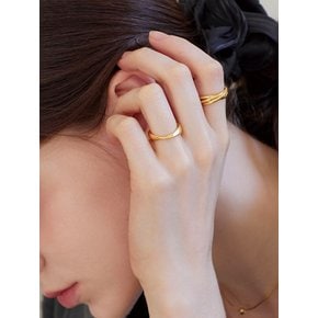 Maeve 링 반지(14k gold plated)_2Color