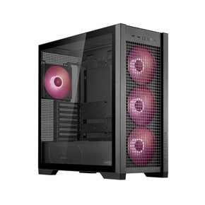 ASUS TUF GAMING GT302 ARGB BLACK BTF EATX PC 마더 보드 대응 강화 유리 미들 타워 케이스