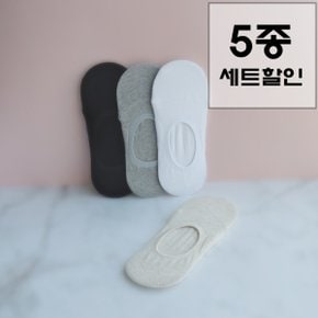 여자 페이크삭스 덧신 5종