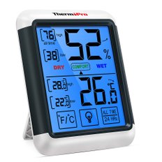 ThermoPro LCD 서모프로 습도계 디지털 온습도계 실내 대형 화면 온도계 최고 최저온 습도 표시