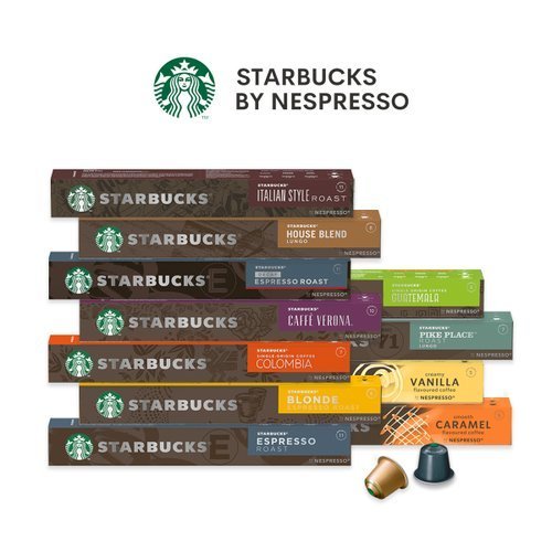 [개당 462원] Starbucks 스타벅스 네스프레소 호환 총 150캡슐 골라담기 (12종/맛선택/15세트)