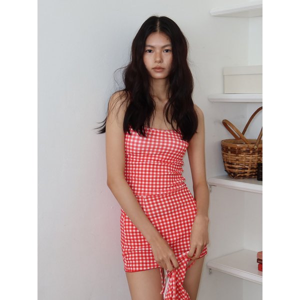 Pia check swimsuit_4colors