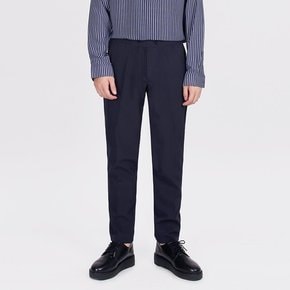 남성 데일리 편안한 직장인 허리밴딩 슬랙스 LO-SLW-D56-네이비
