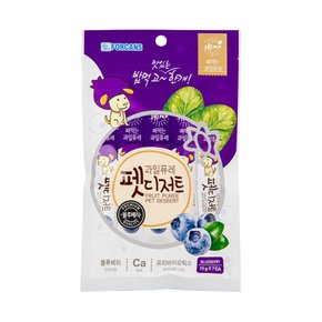 유기농과일 강아지 과일퓨레 펫디저트 블루베리 105g(15gx7p)