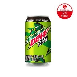 [본사직영] 마운틴듀 제로 슈거 355ml x 24캔