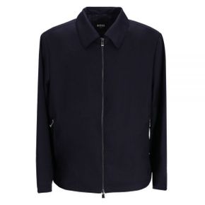 휴고보스그린 Slim-fit jacket (50545898-401) (버진 울 서지 슬림 핏 재킷) 3617576