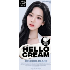 미쟝센 뉴 헬로크림 1CB 쿨블랙 125g