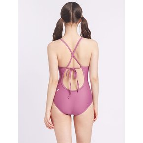 Enjoyswim tieback red violet