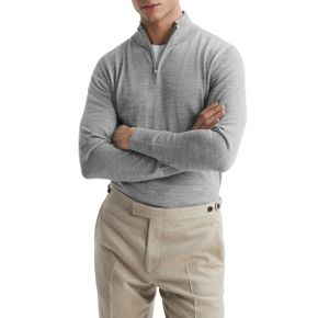 4876432 Reiss Blackhall Wool Quarter Zip Sweater