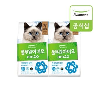  [풀무원 아미오] 건강담은식단 고양이 헤어볼케어 6.4kg (400gX16EA)X2개