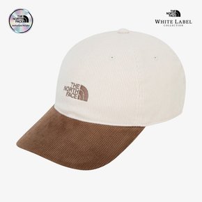 [노스페이스 공식] NE3CS53L 화이트라벨 코튼 볼캡_코듀로이 BRW