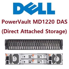 DELL PowerVault MD1220 DAS(Direct Attached Storage) (삼성870 SSD 2TB 새제품) DAS NAS 서버 산업용장비