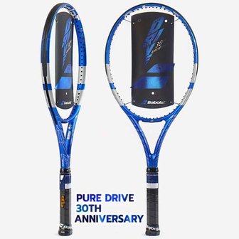 바볼랏 2024 퓨어드라이브 100 (300g) 16x19 (30주년 기념모델) /테니스라켓/기본줄미포함