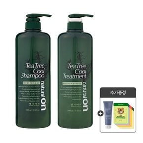 티트리쿨샴푸 1000ml 1개+쿨트리트먼트1 1000ml