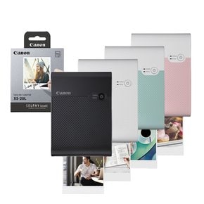 공식총판 포토프린터 SELPHY SQUARE QX10 + XS-20L용지 / 하트시그널