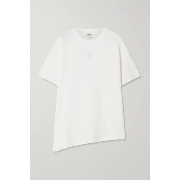 아나그램 어시메트릭 코튼 블렌드 저지 티셔츠 46376663162959142