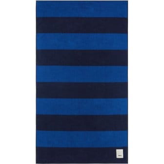 테클라 네이비 블록 스트라이프 비치 타월 TT-NBS-100x180 Navy Block Stripes