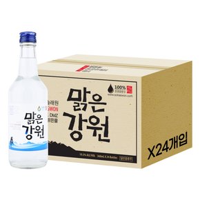 술픽 솔래원 맑은강원 19.5도 360ml X 24세트