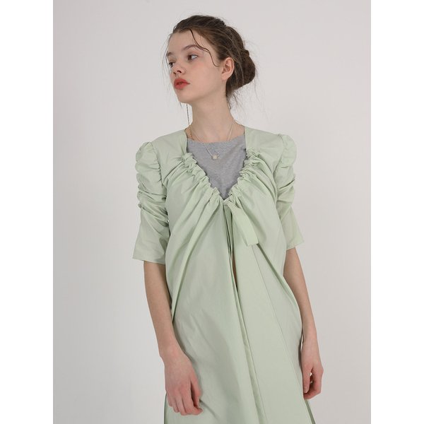 [리퍼브]Shirring Robe_Mint