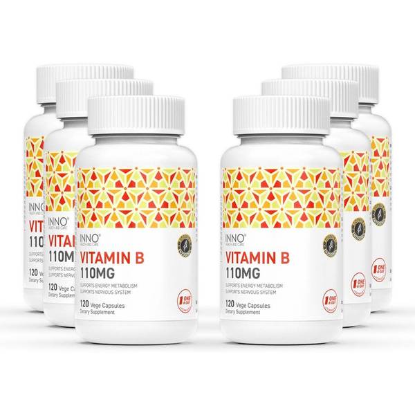 이노헬스 비타민B Vitamin B 110 120캡슐 6개