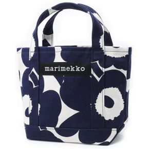 일본 마리메꼬 백팩 Marimekko SEIDI PIENI UNIKKO 여성 토트백 다크 블루 x 코튼 1630472