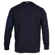 코튼 저지 롱슬리브 토널 럭비 티셔츠 MJS117A-06769 415 (NAVY)