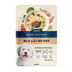 베노독 황태 영양죽 100g 강아지간식