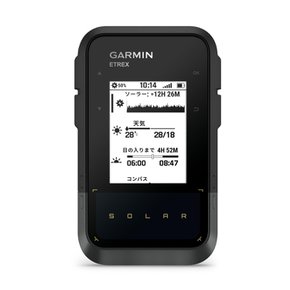 GARMIN(가민) ​​eTrex Solar 솔라 충전 대응 GPS 핸드헬드 [일본 정규품]