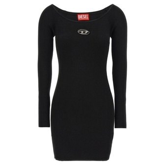 디젤 25FW 디젤 M VERA 엠 베라 오프숄더 숏 원피스 A141880DLAX9XX BLACK DOM