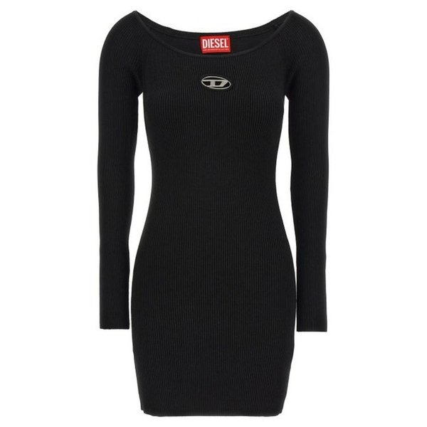 25FW 디젤 M VERA 엠 베라 오프숄더 숏 원피스 A141880DLAX9XX BLACK DOM