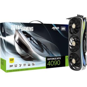 미국 조텍 그래픽카드 ZOTAC Gaming GeForce RTX 4090 AMP Extreme AIRO 24GB GDDR6X 384bit 21