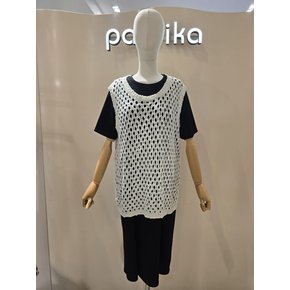 그물 롱 니트 베스트SK2VT401J