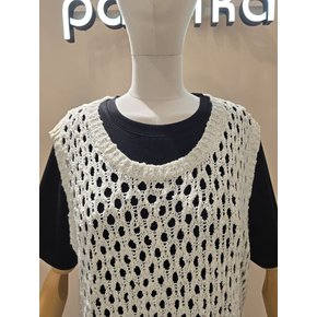 그물 롱 니트 베스트SK2VT401J