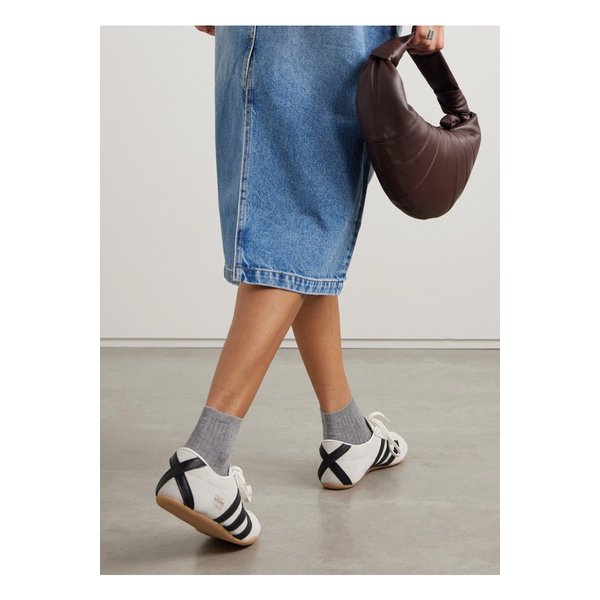 도쿄 가죽 트리밍 스웨이드 스니커즈 1647597353661241