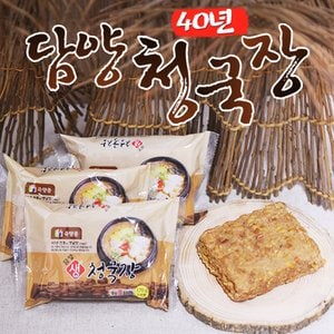 푸르젠 [국내산 콩 100%] 담양 생 청국장 170g×6개