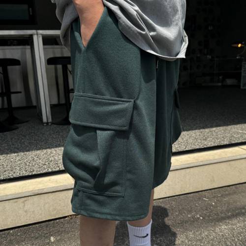 머시따 / (1+1) 카고 트레이닝 버뮤다 하프 팬츠 반바지 (4컬러)