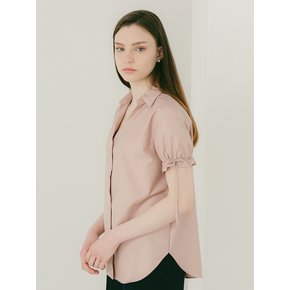 Openline Collar Shirts [Light Pink]