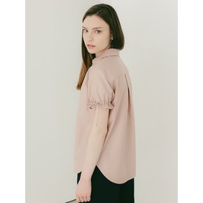 Openline Collar Shirts [Light Pink]