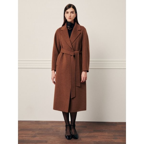 [파주점] 클래식 벨티드 롱 코트 JPAA0CTH32