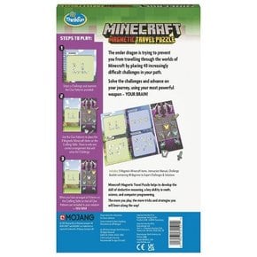 Thinkfun Minecraft 자기 여행 퍼즐 보드 게임