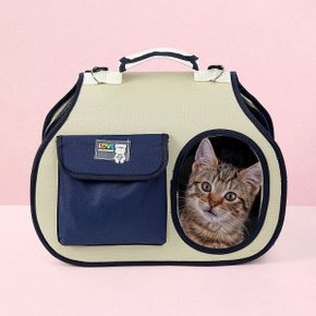 반려동물 이동가방네이비 반려묘 이동백 WF4B0B0