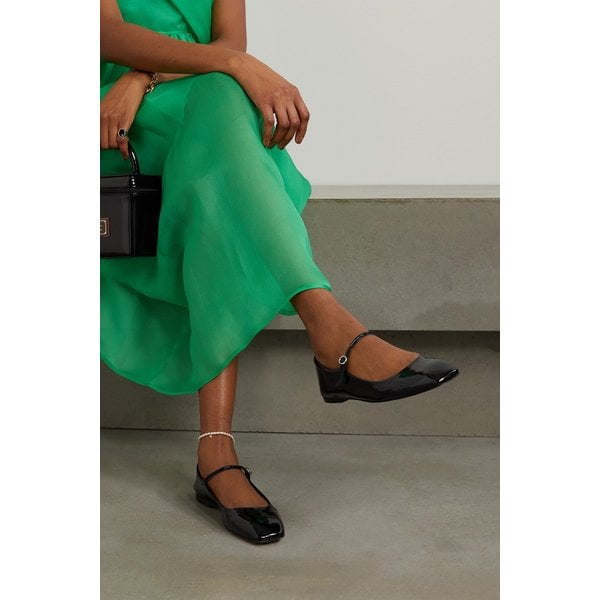 에이디 우마 페이턴트 가죽 메리제인 발레리나 플랫 블랙 1647597288971607