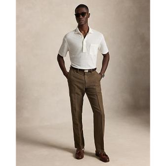 폴로 랄프 로렌 남성 맨해셋 클래식핏 리넨 코튼 팬츠(MNPOPNT14G20824300)