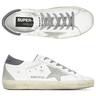 골든구스 [부산점] 25FW 화이트 아이스 다크그레이 슈퍼스타 클래식 스니커즈 GWF00102 F006113 11915
