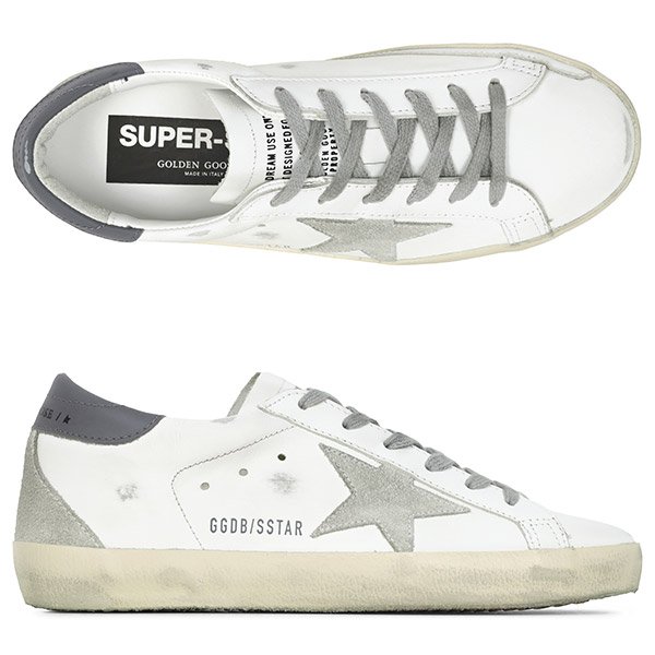 [부산점] 25FW 화이트 아이스 다크그레이 슈퍼스타 클래식 스니커즈 GWF00102 F006113 11915